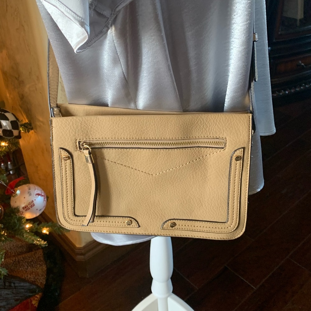 Sole Society Crossbody Tan Handbag